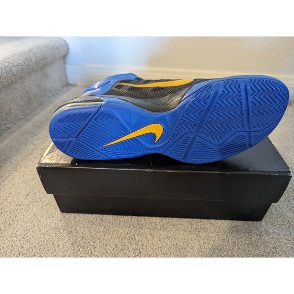 Nike Air Max Fly By David Lee PE Sample Warriors Sz 15 429545-170 GSW Blue Yello main image 4
